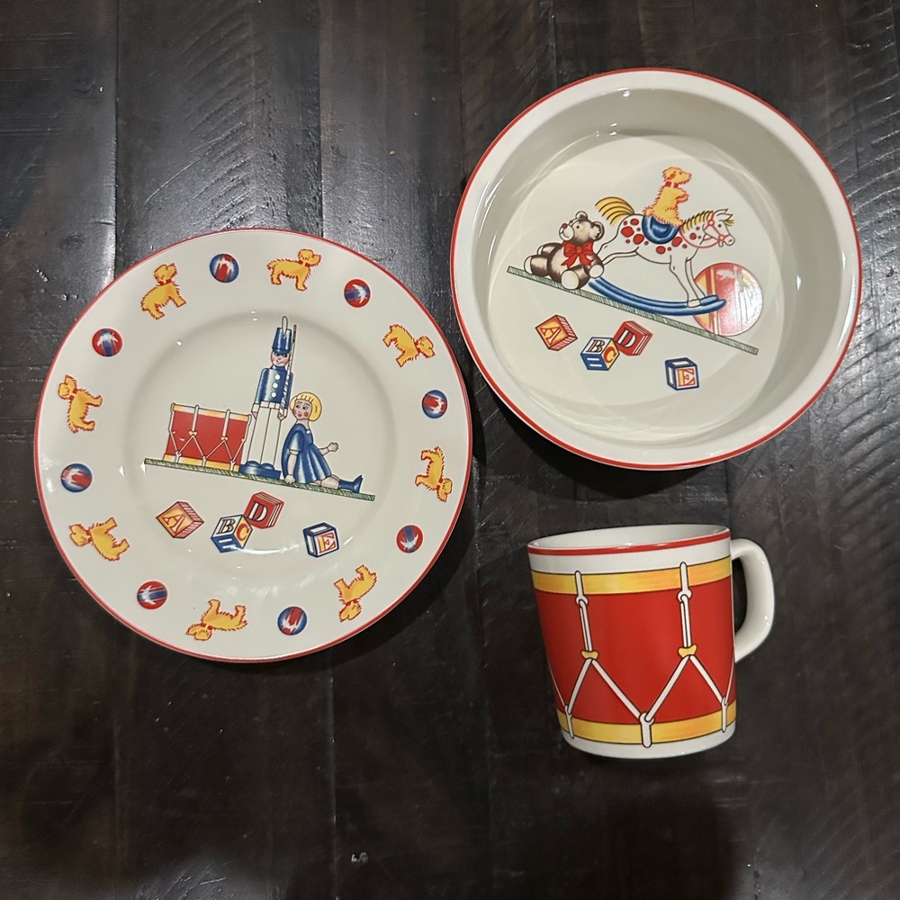 Vintage Tiffany and co Tiffany toys 1992 children’s dish